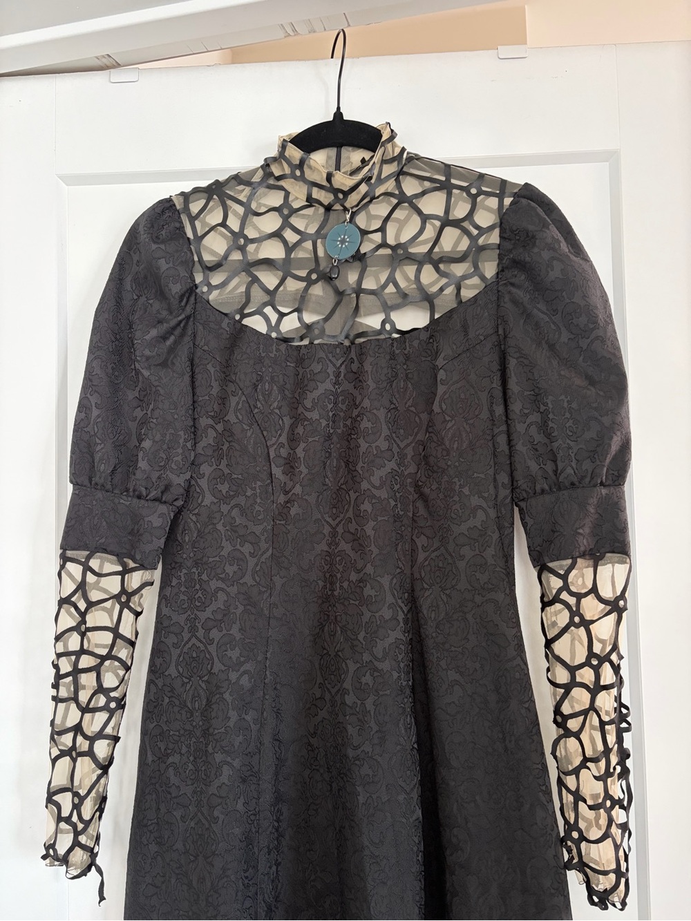 The Witcher Yennefer long dress black, costume